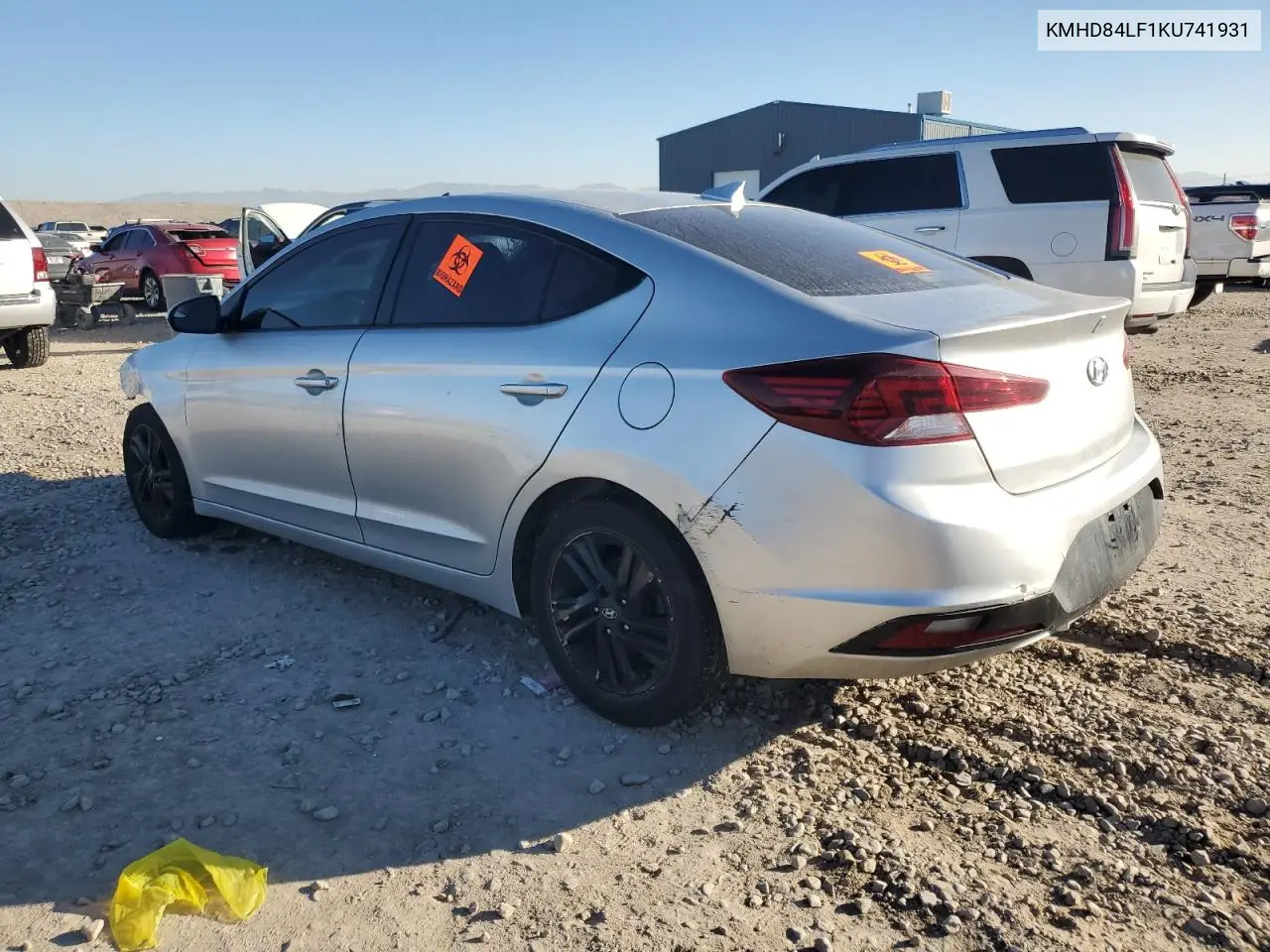 KMHD84LF1KU741931 2019 Hyundai Elantra Sel
