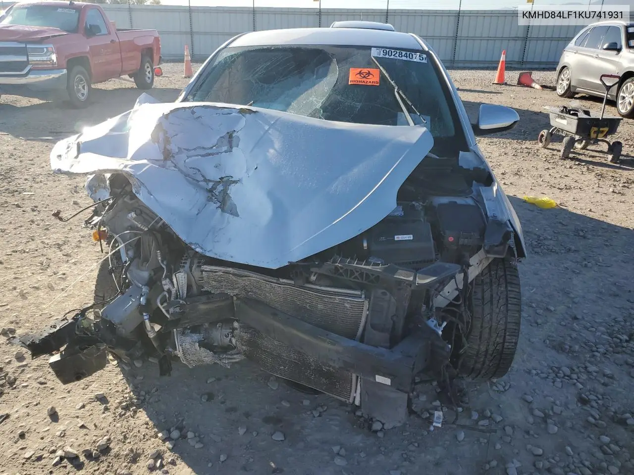 KMHD84LF1KU741931 2019 Hyundai Elantra Sel