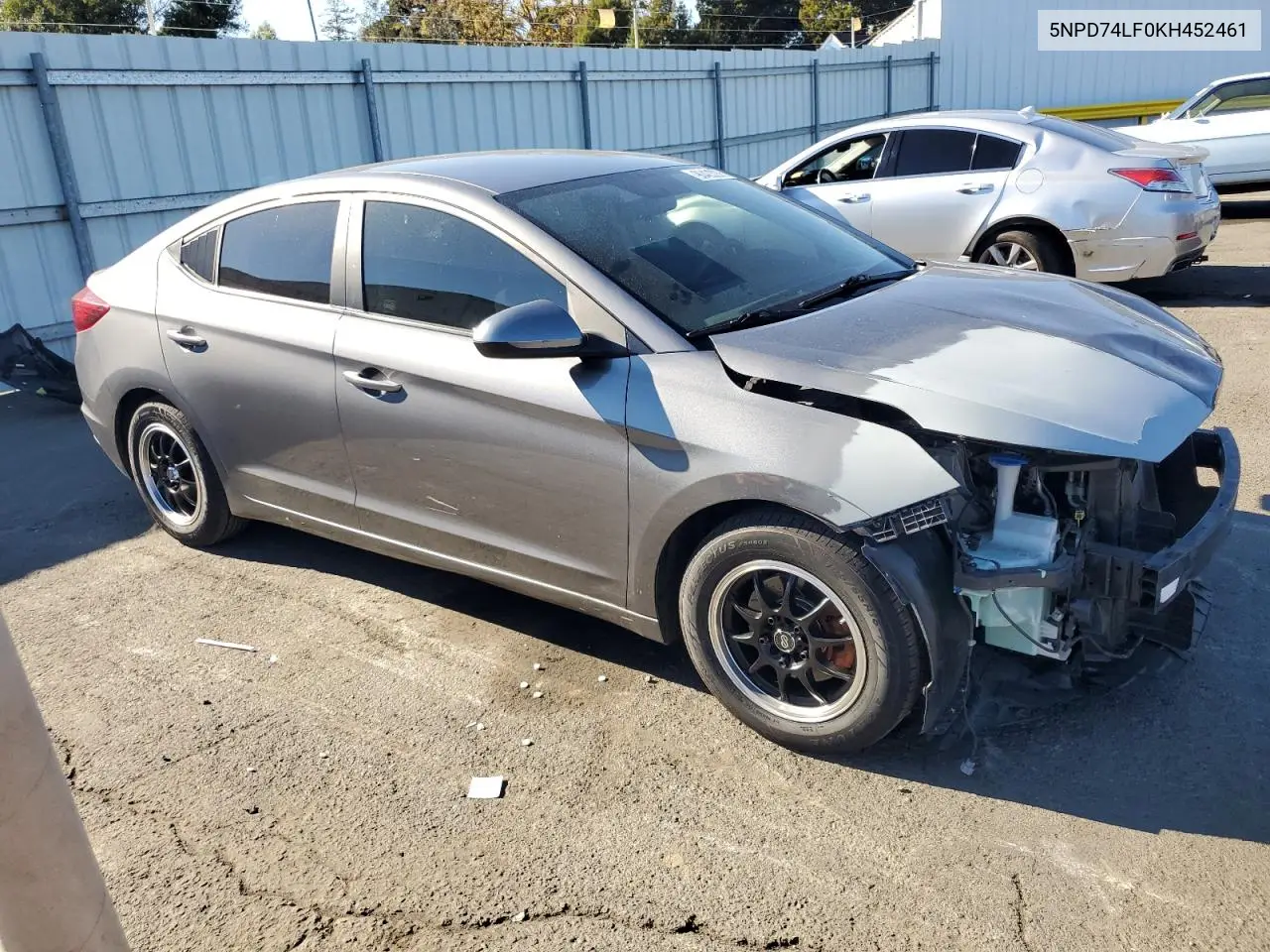 5NPD74LF0KH452461 2019 Hyundai Elantra Se