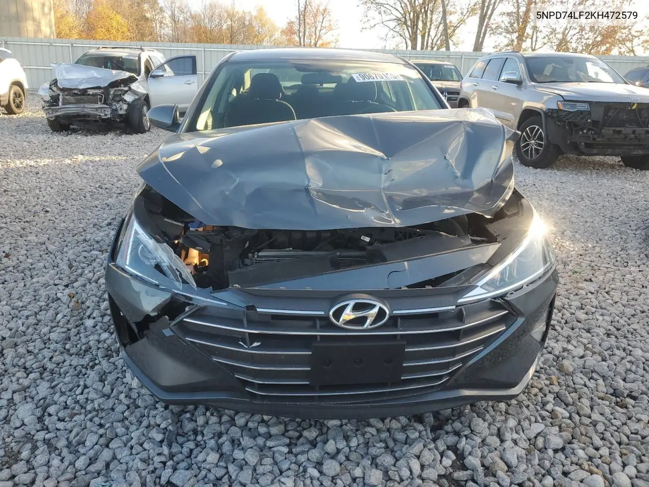5NPD74LF2KH472579 2019 Hyundai Elantra Se