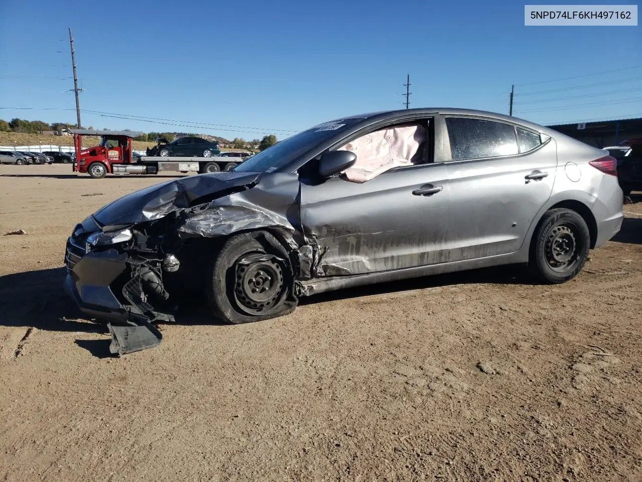 5NPD74LF6KH497162 2019 Hyundai Elantra Se