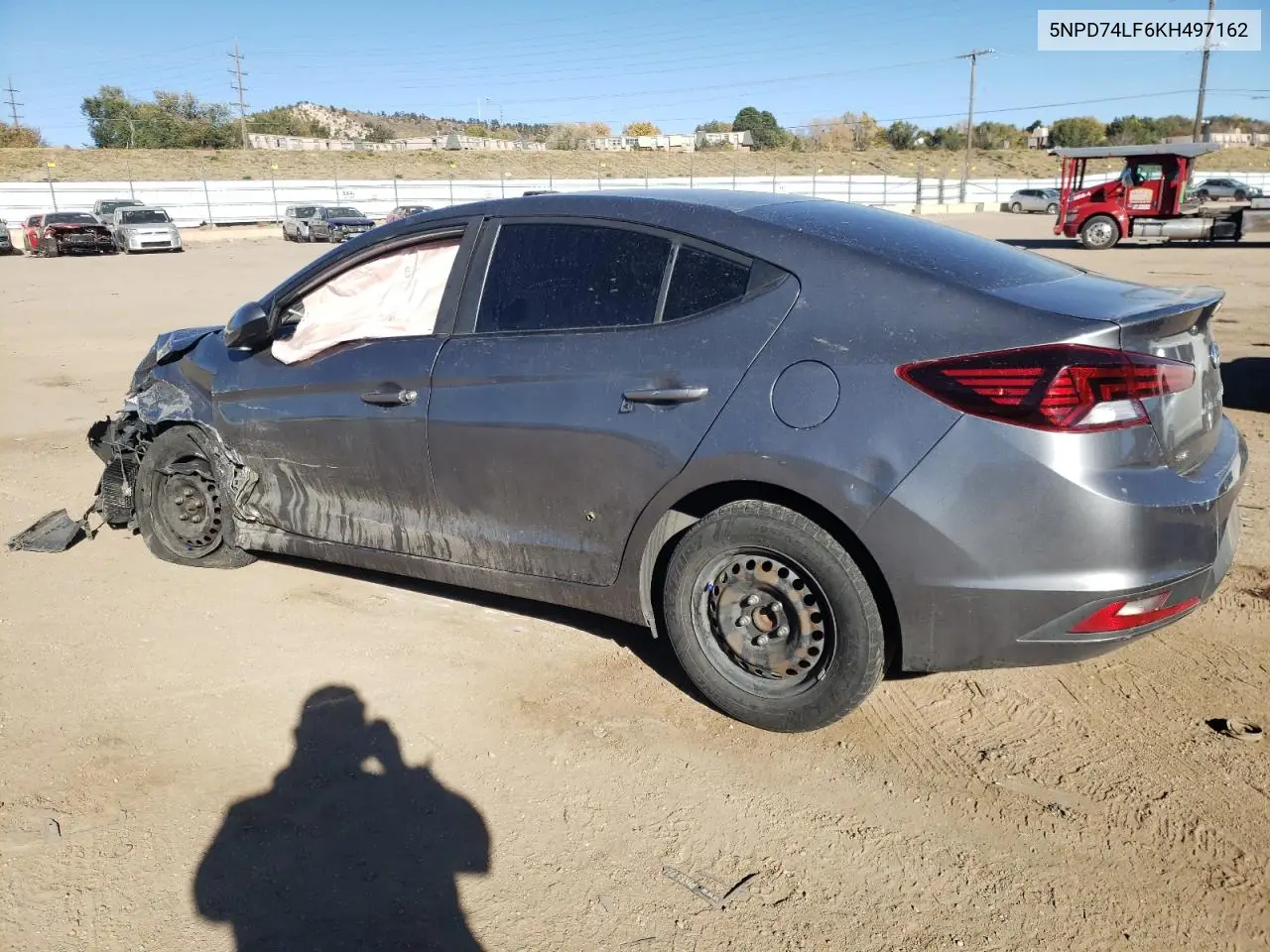 5NPD74LF6KH497162 2019 Hyundai Elantra Se