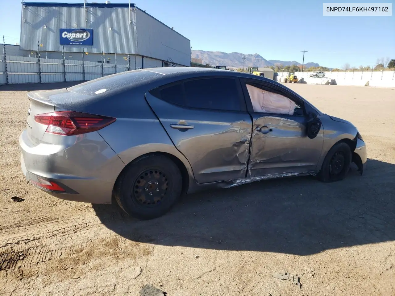 5NPD74LF6KH497162 2019 Hyundai Elantra Se