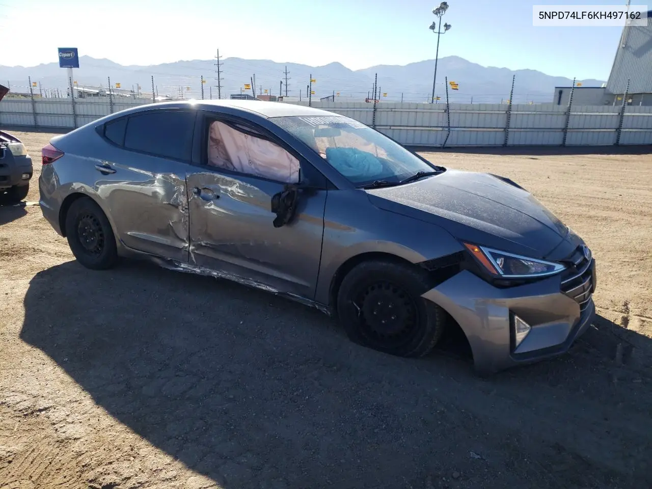 5NPD74LF6KH497162 2019 Hyundai Elantra Se
