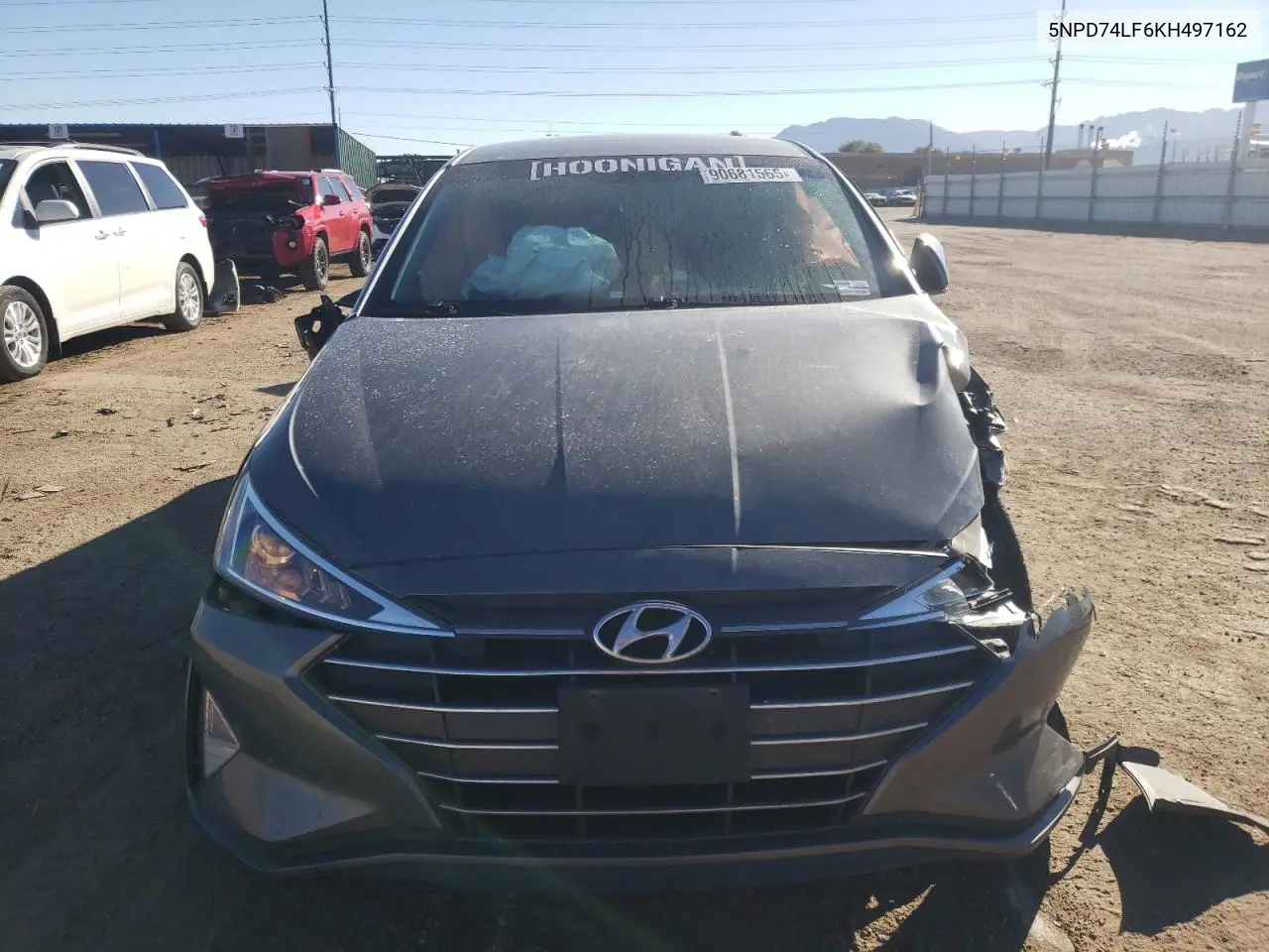 5NPD74LF6KH497162 2019 Hyundai Elantra Se