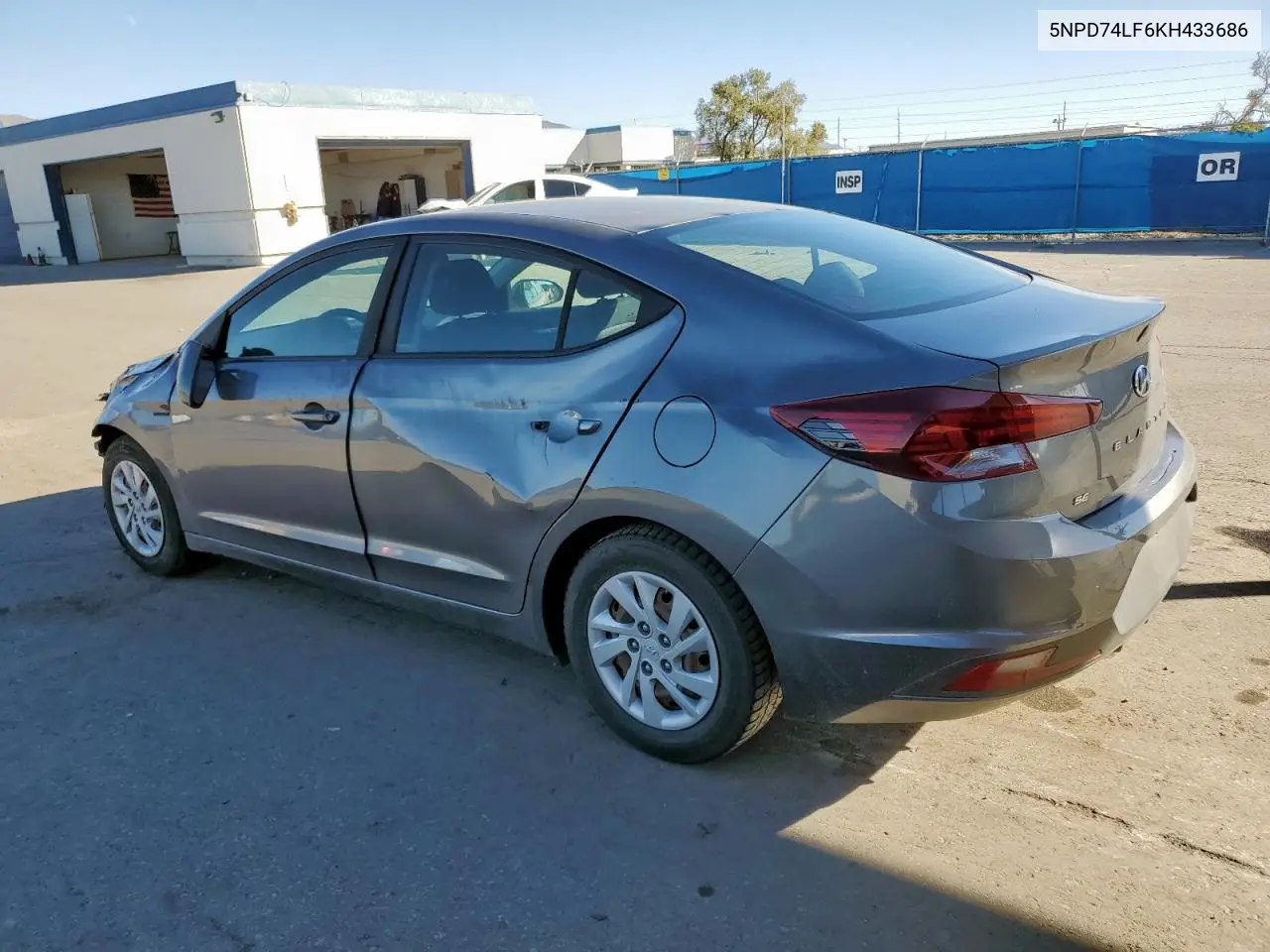 5NPD74LF6KH433686 2019 Hyundai Elantra Se