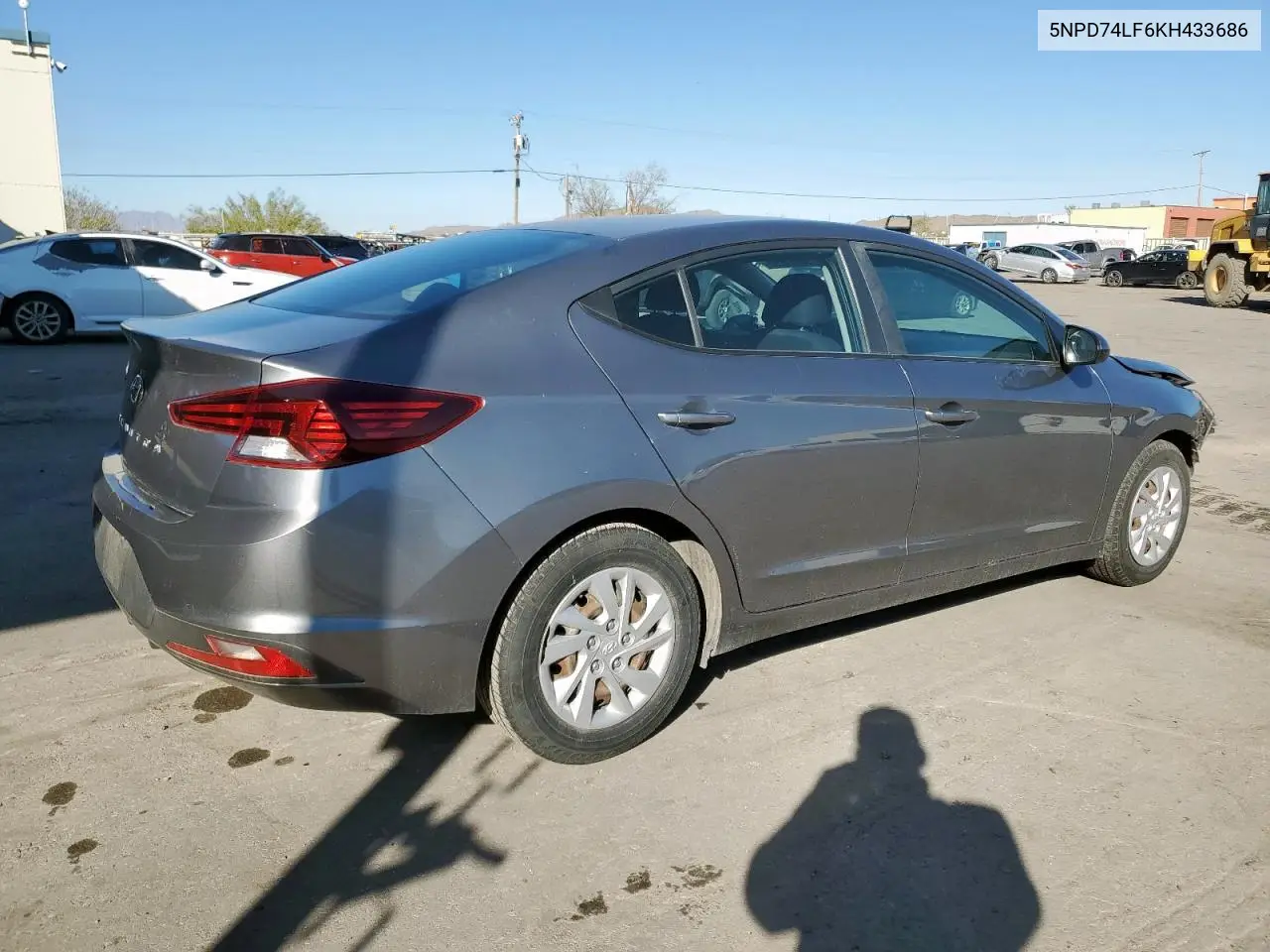 5NPD74LF6KH433686 2019 Hyundai Elantra Se