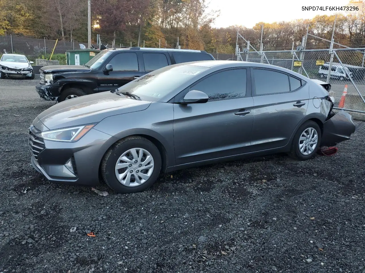 5NPD74LF6KH473296 2019 Hyundai Elantra Se