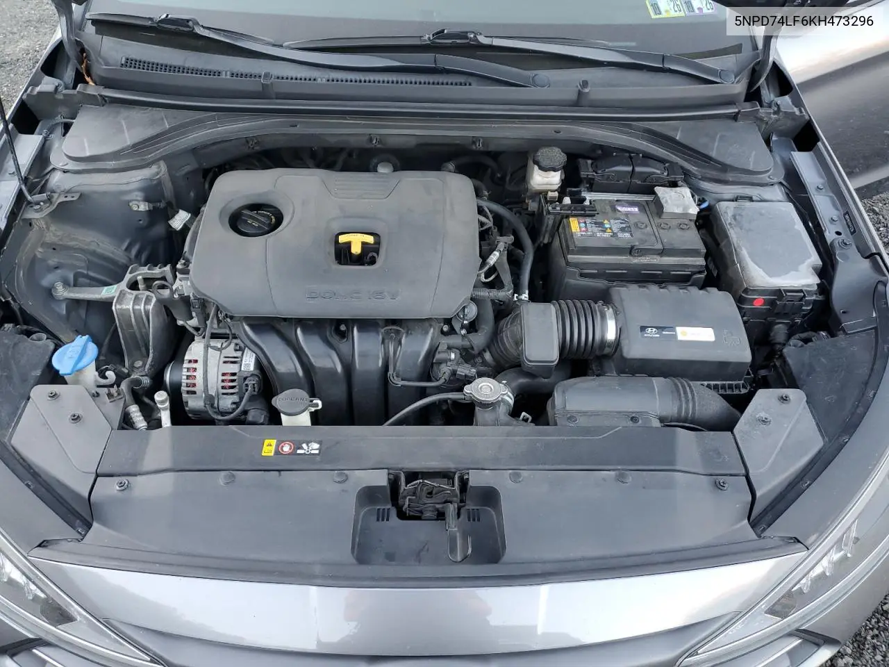 5NPD74LF6KH473296 2019 Hyundai Elantra Se