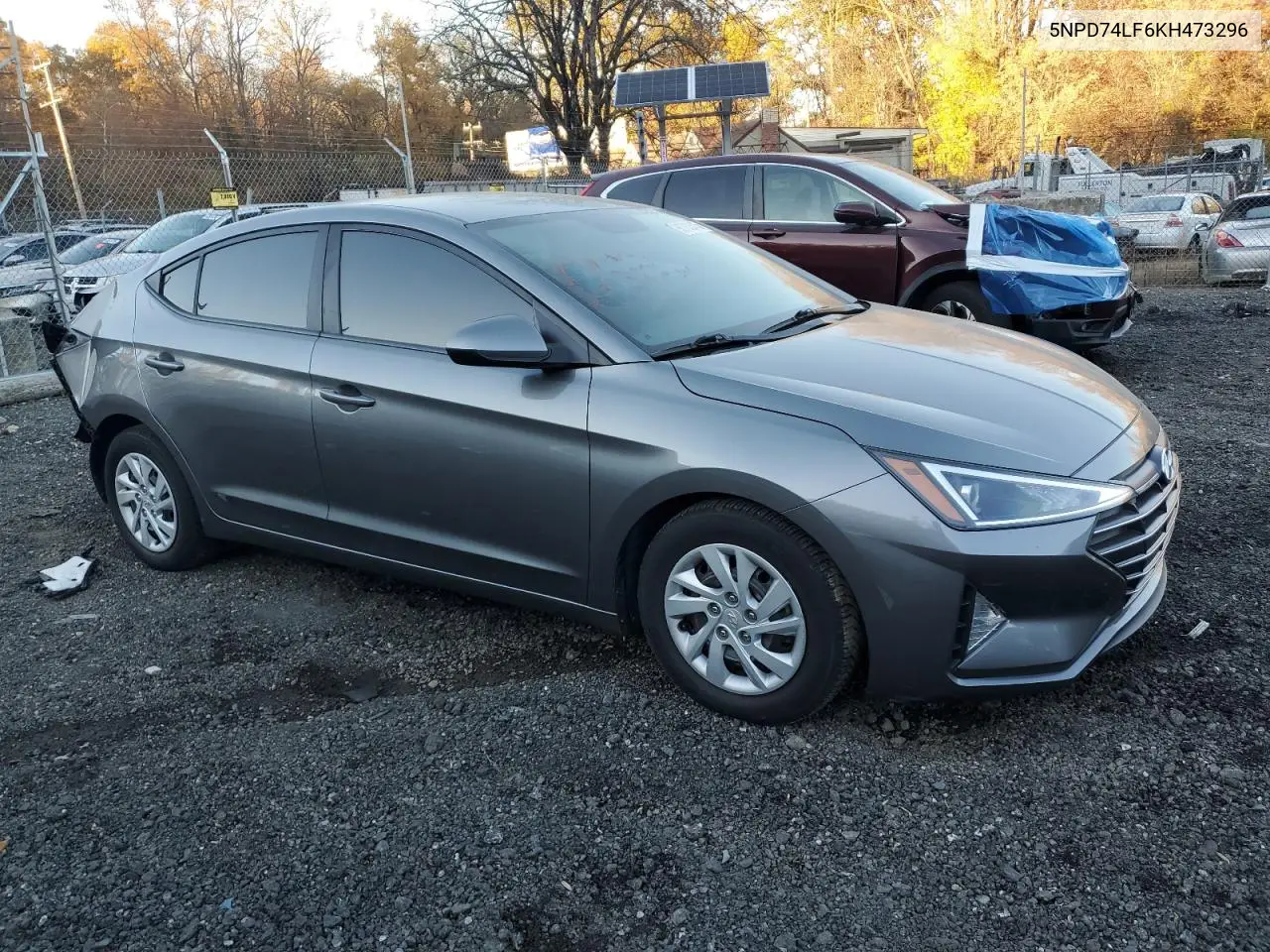 5NPD74LF6KH473296 2019 Hyundai Elantra Se