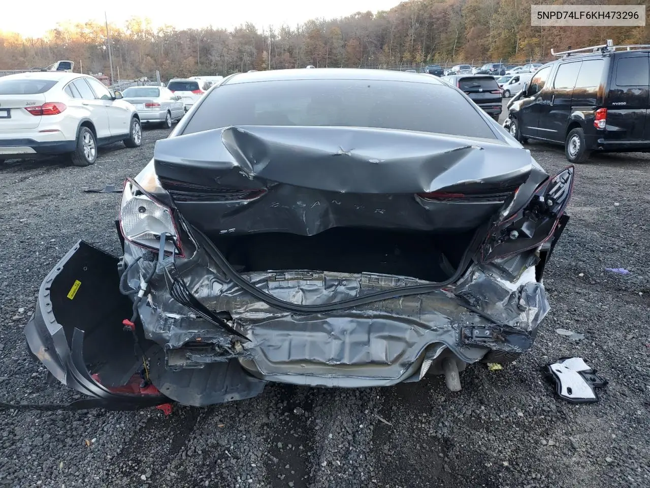 5NPD74LF6KH473296 2019 Hyundai Elantra Se