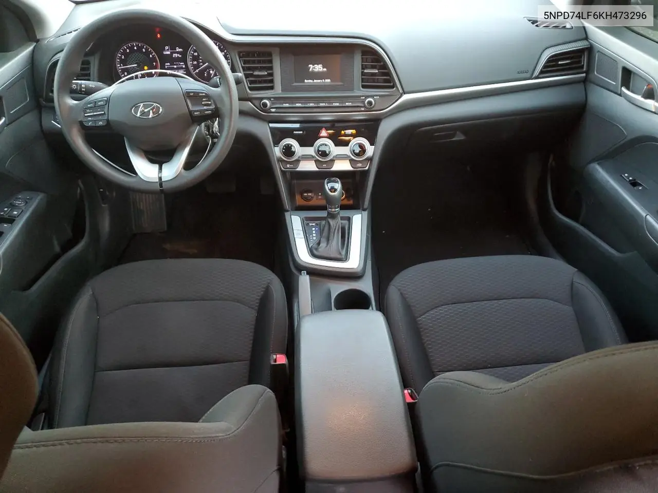 5NPD74LF6KH473296 2019 Hyundai Elantra Se
