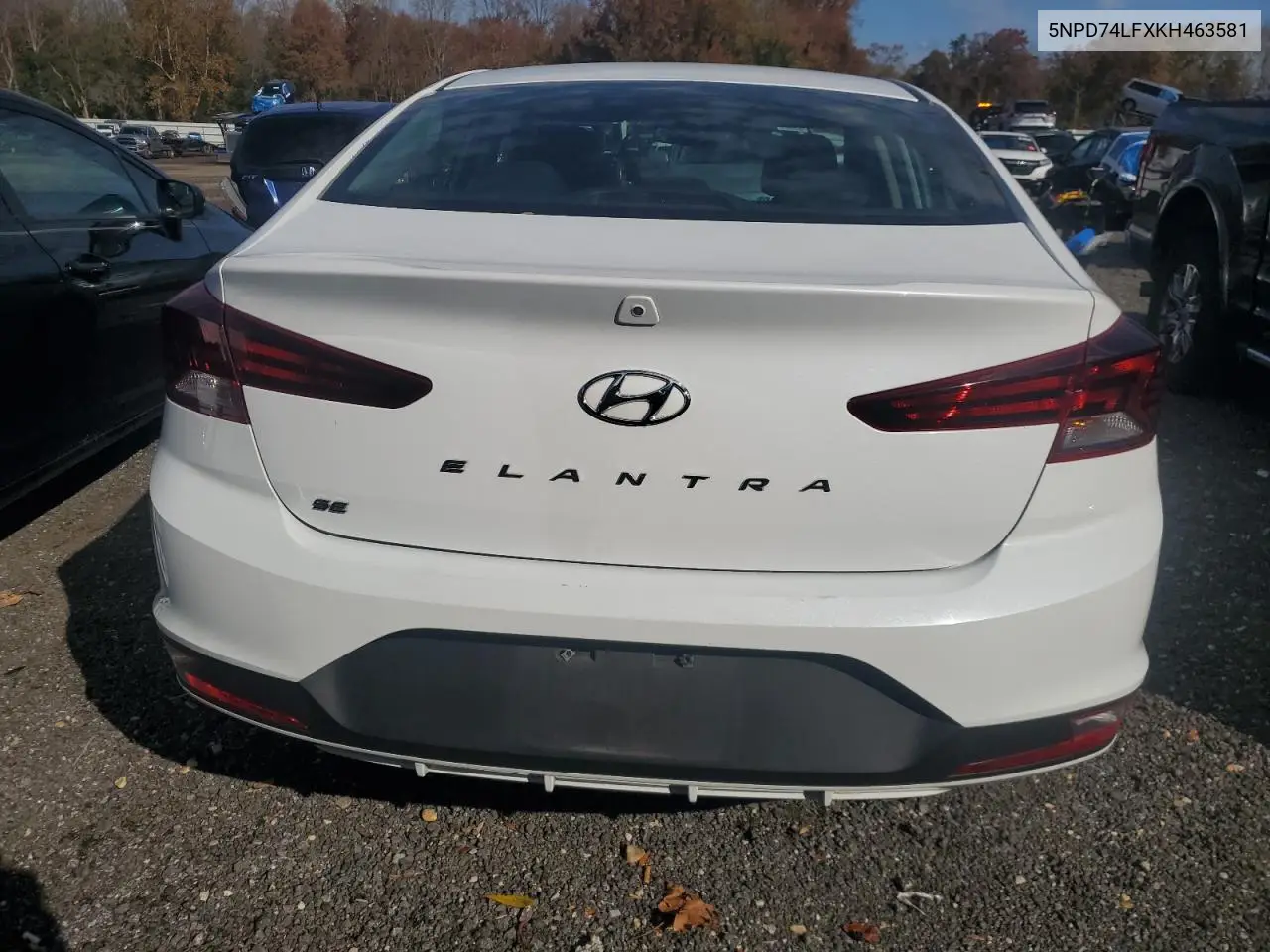 5NPD74LFXKH463581 2019 Hyundai Elantra Se