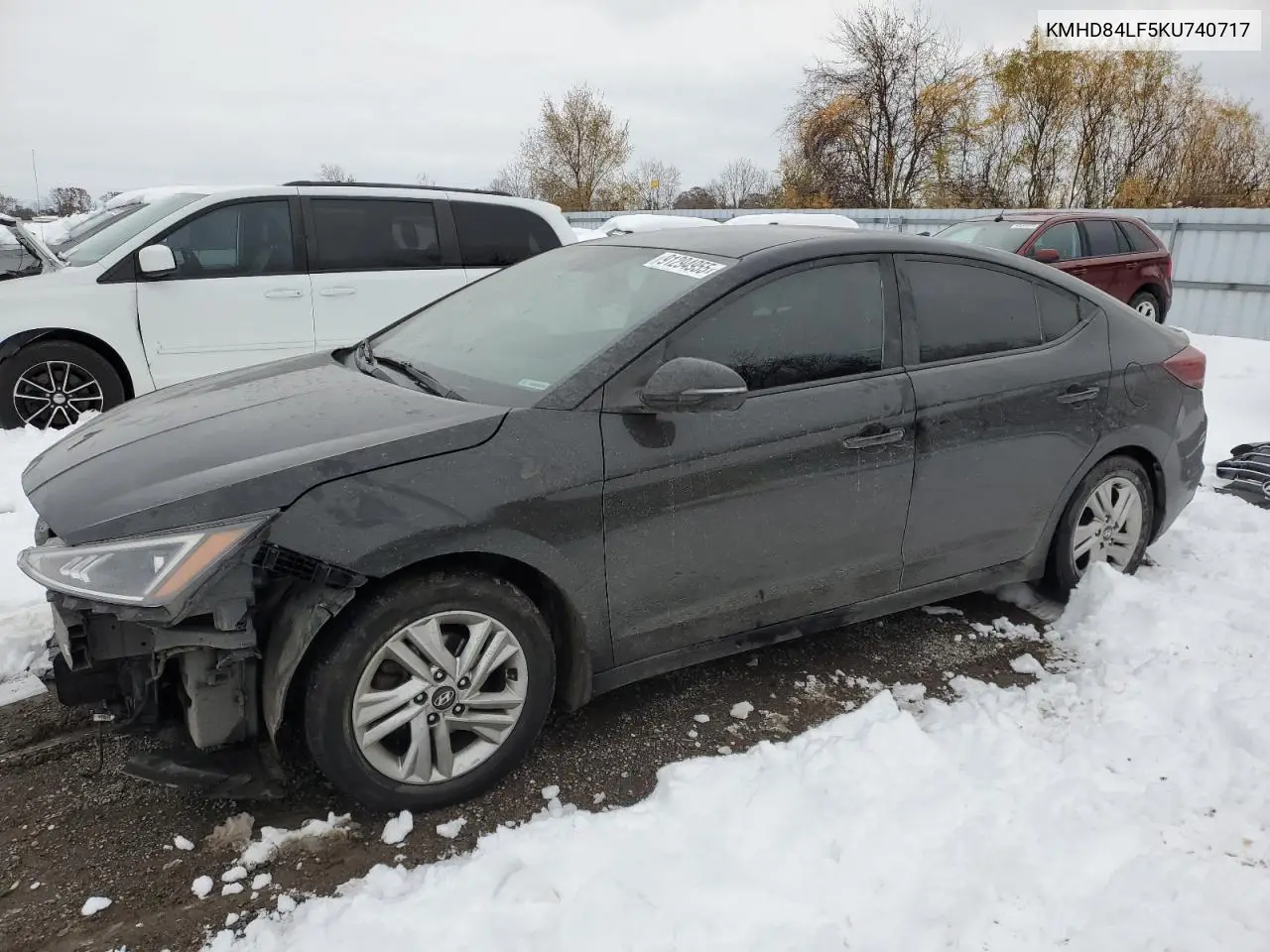 KMHD84LF5KU740717 2019 Hyundai Elantra Sel