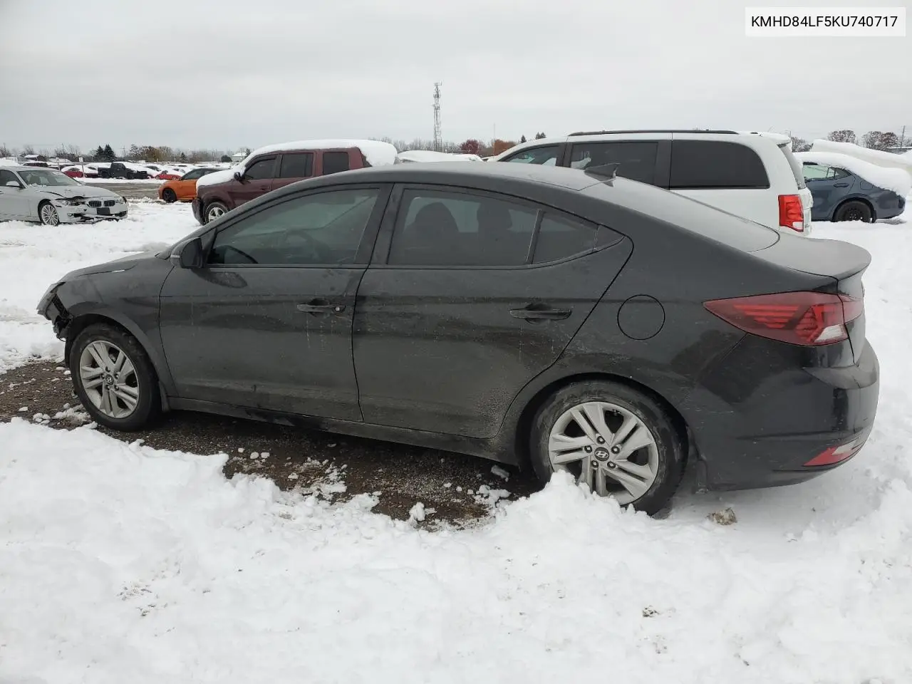 KMHD84LF5KU740717 2019 Hyundai Elantra Sel