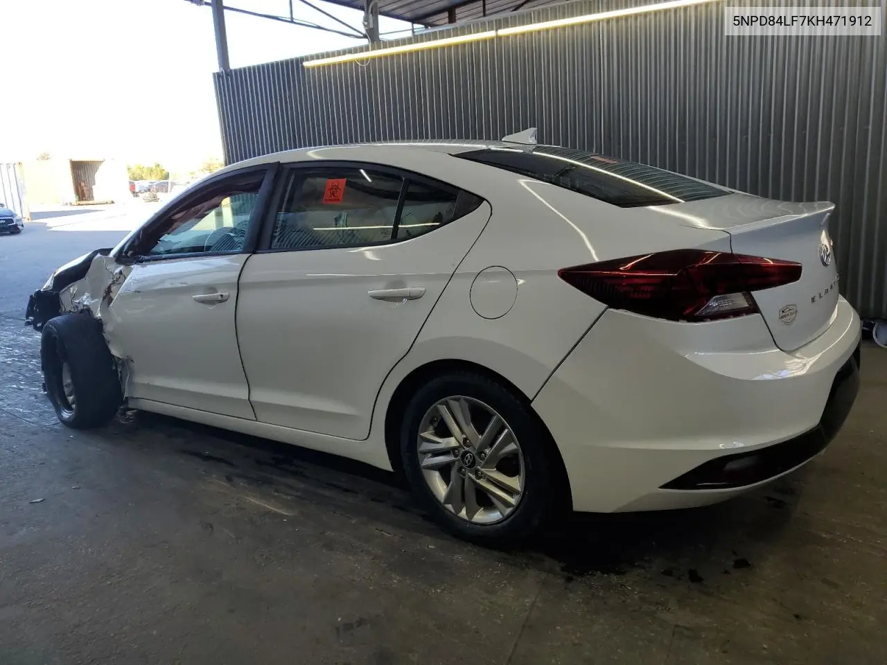 5NPD84LF7KH471912 2019 Hyundai Elantra Sel