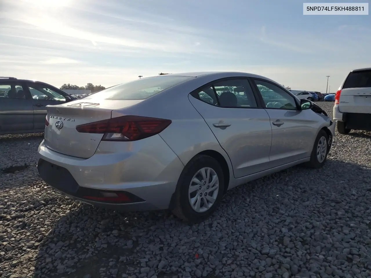 5NPD74LF5KH488811 2019 Hyundai Elantra Se