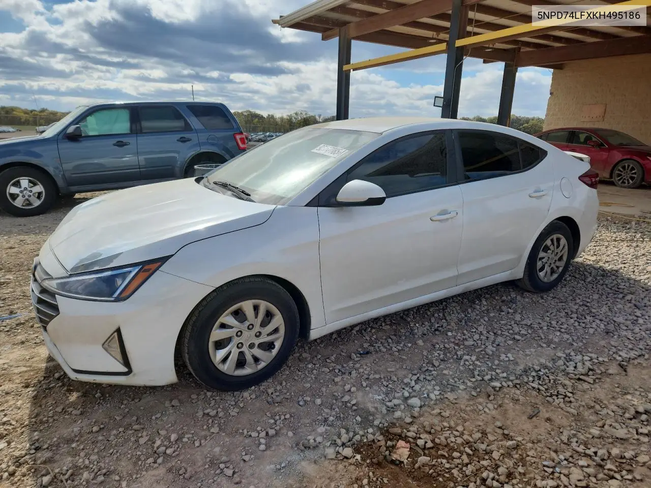 5NPD74LFXKH495186 2019 Hyundai Elantra Se