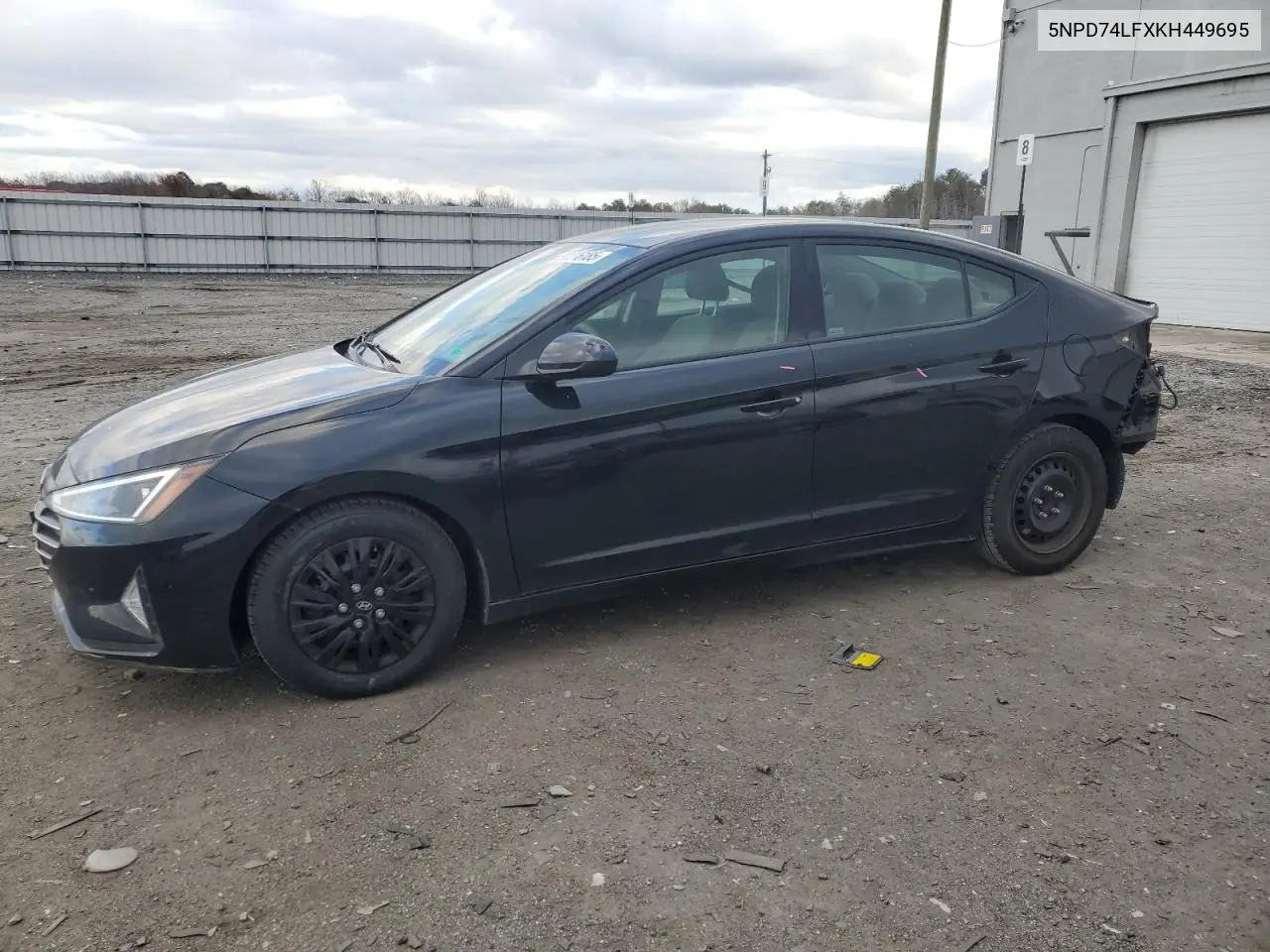 5NPD74LFXKH449695 2019 Hyundai Elantra Se