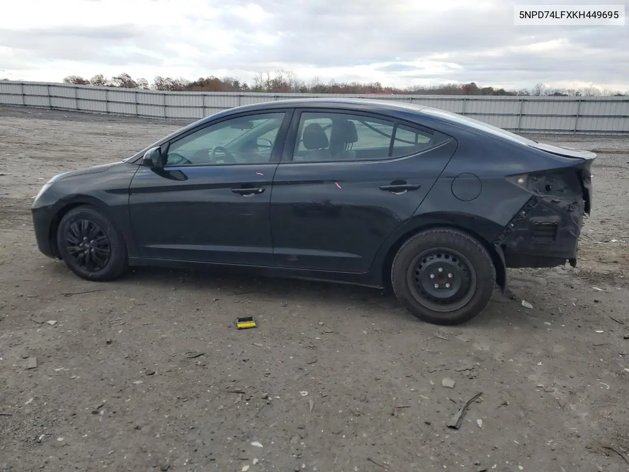 5NPD74LFXKH449695 2019 Hyundai Elantra Se
