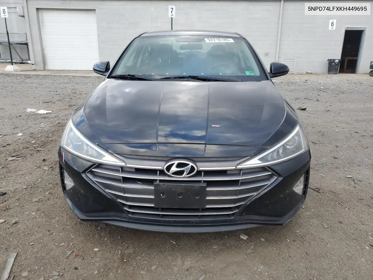 5NPD74LFXKH449695 2019 Hyundai Elantra Se