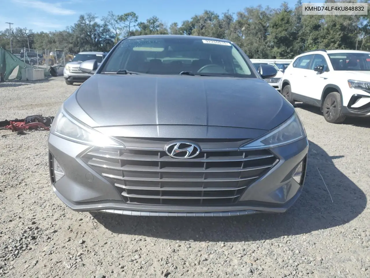 KMHD74LF4KU848832 2019 Hyundai Elantra Se