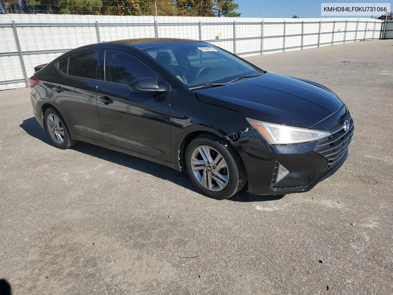 KMHD84LF0KU731066 2019 Hyundai Elantra Sel