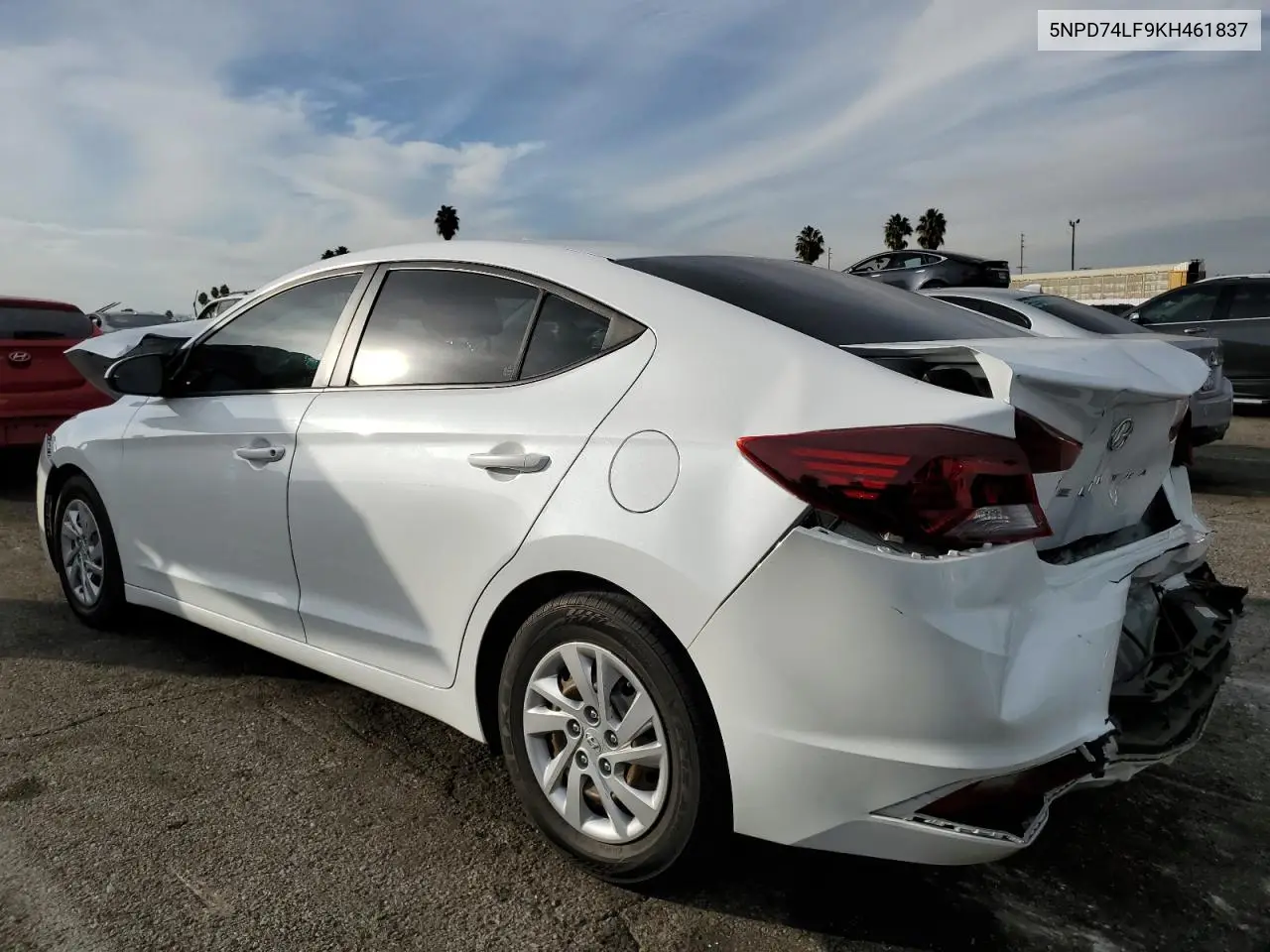 5NPD74LF9KH461837 2019 Hyundai Elantra Se