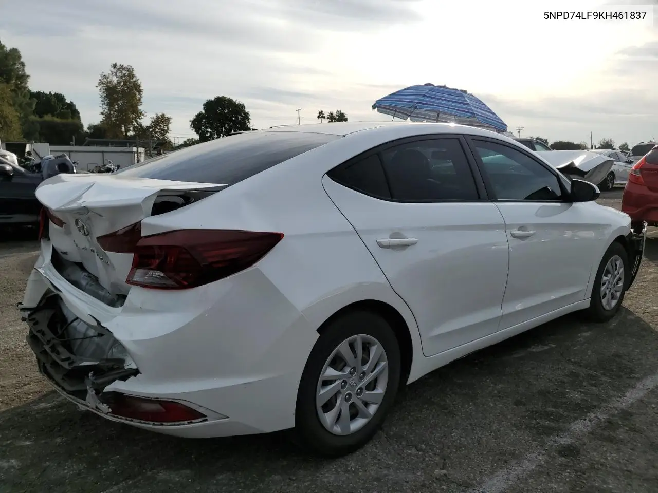 5NPD74LF9KH461837 2019 Hyundai Elantra Se
