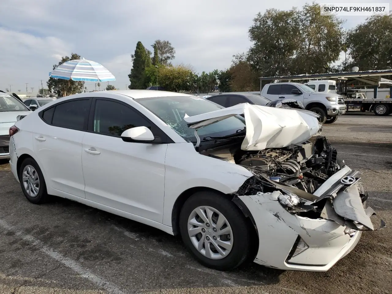 5NPD74LF9KH461837 2019 Hyundai Elantra Se
