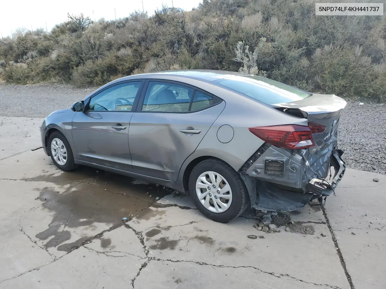 5NPD74LF4KH441737 2019 Hyundai Elantra Se
