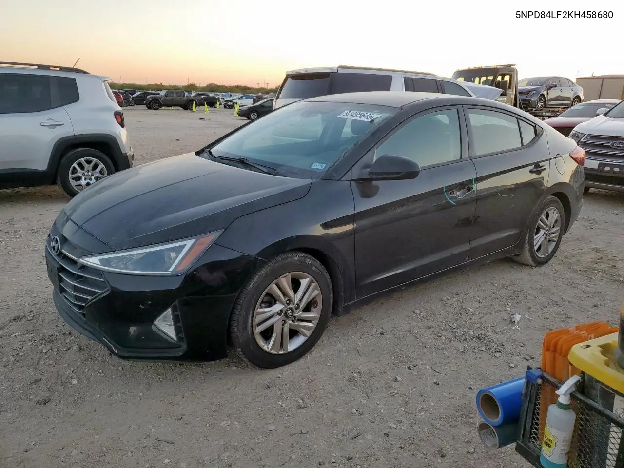 5NPD84LF2KH458680 2019 Hyundai Elantra Sel