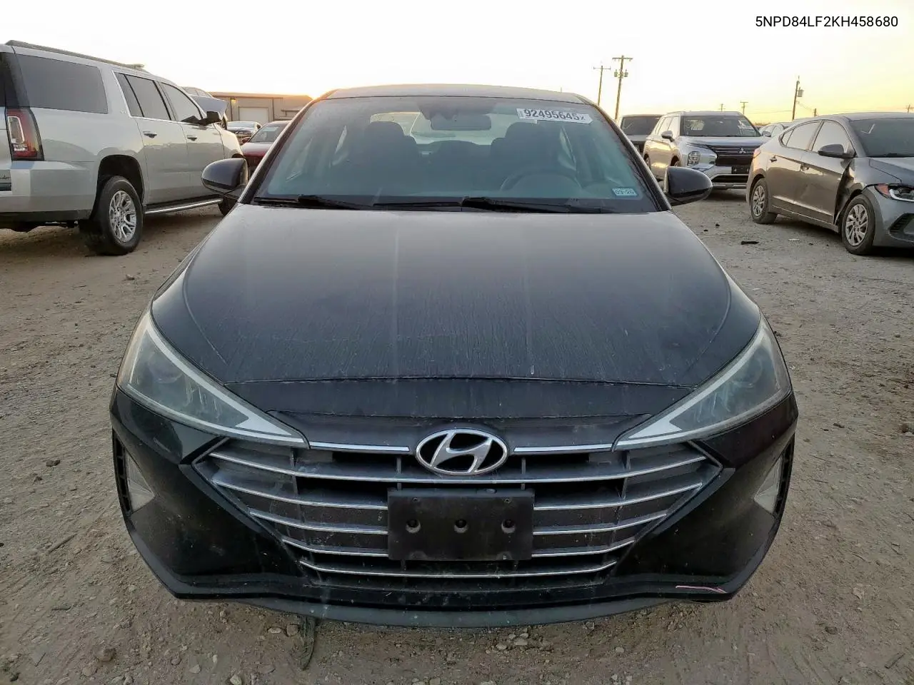 5NPD84LF2KH458680 2019 Hyundai Elantra Sel