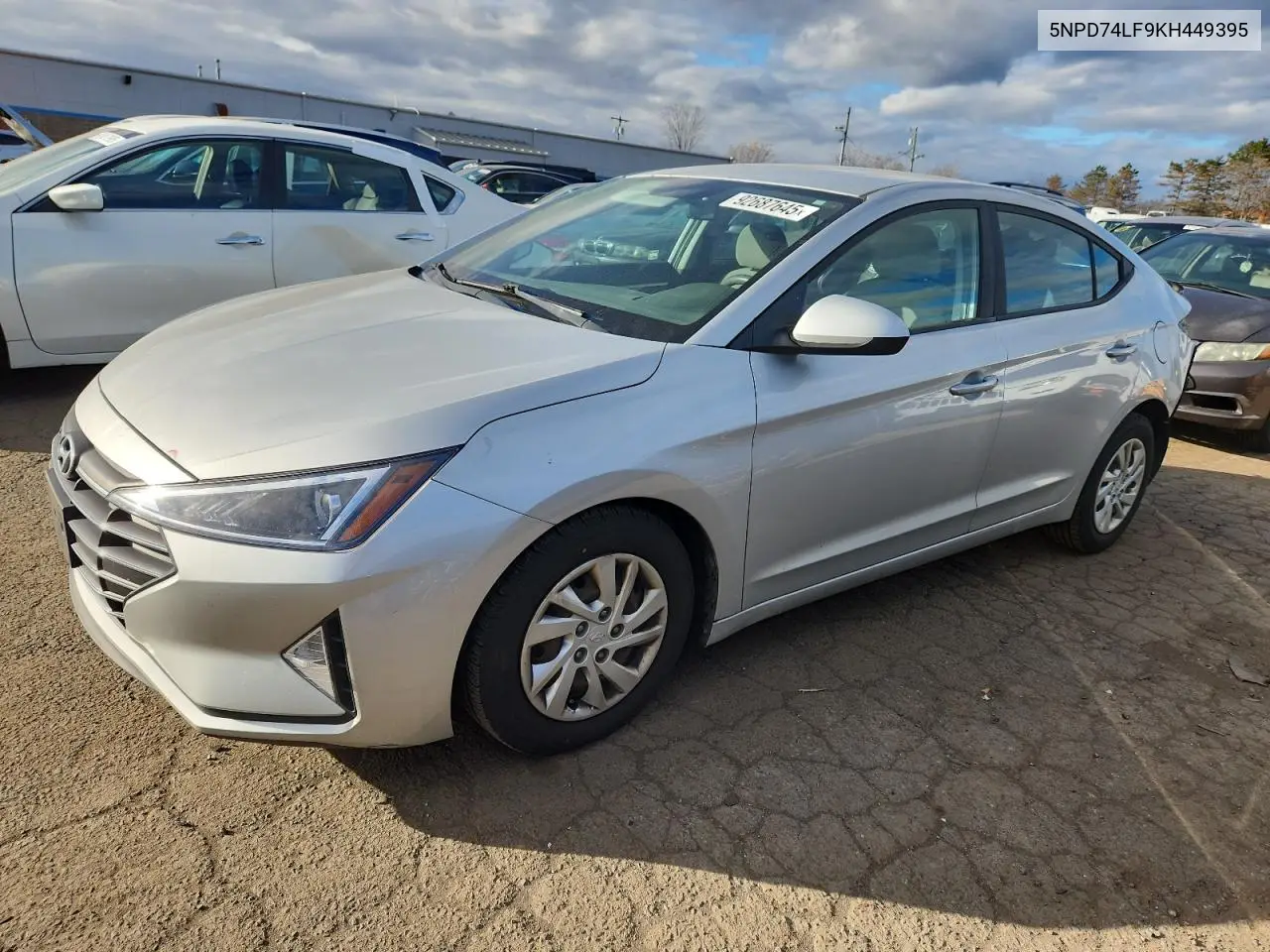 5NPD74LF9KH449395 2019 Hyundai Elantra Se
