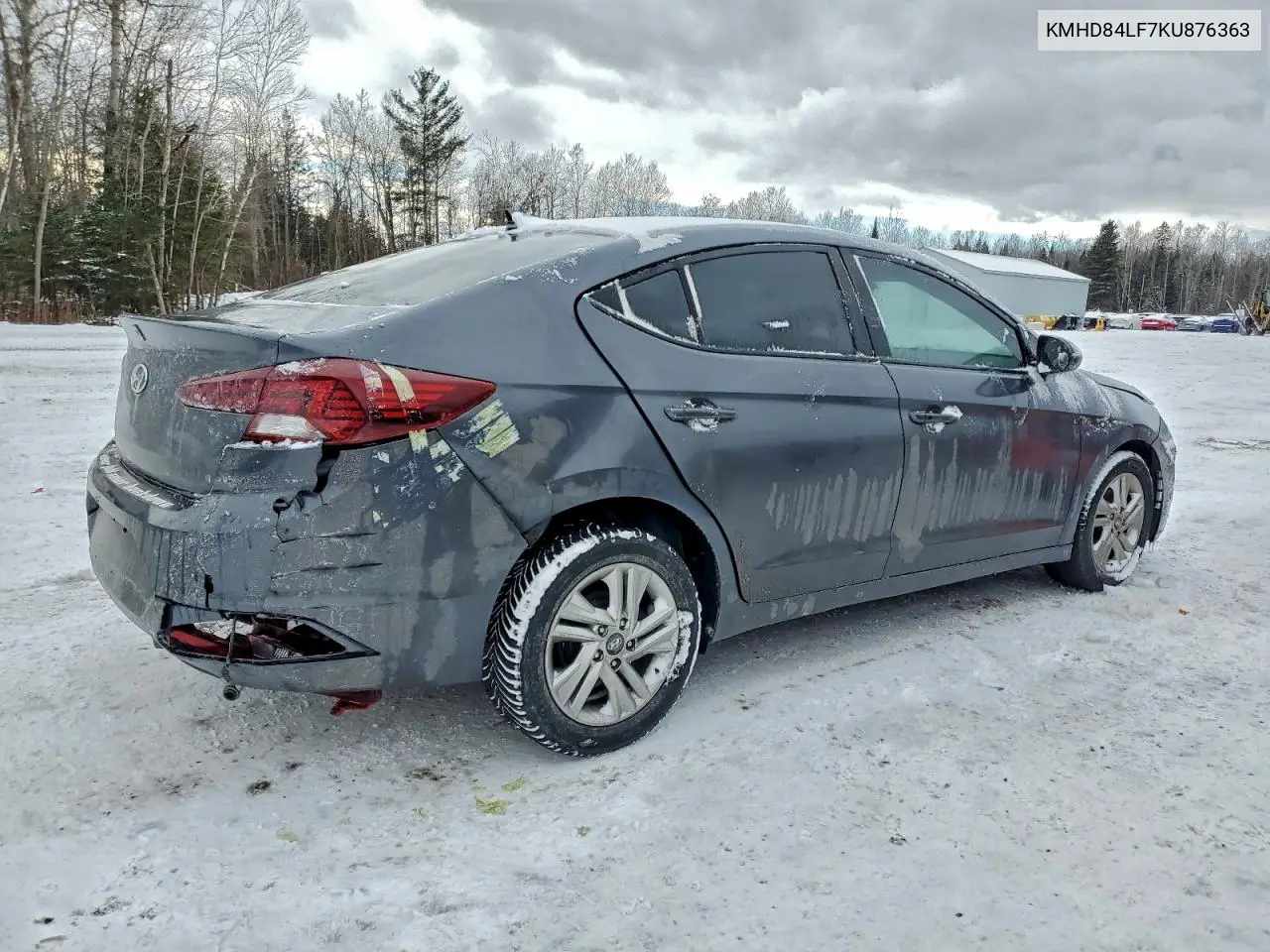 KMHD84LF7KU876363 2019 Hyundai Elantra Sel