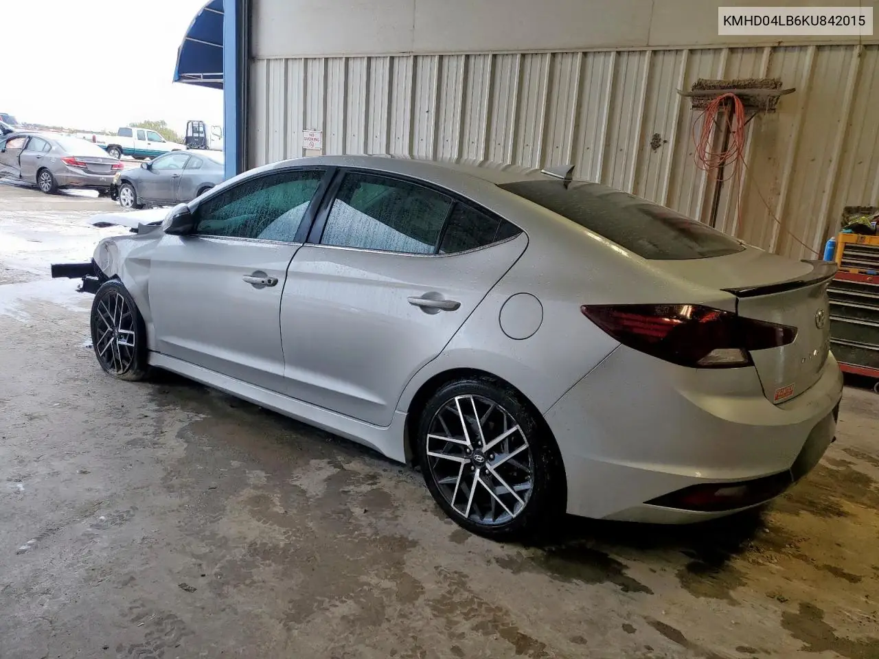 KMHD04LB6KU842015 2019 Hyundai Elantra Sport