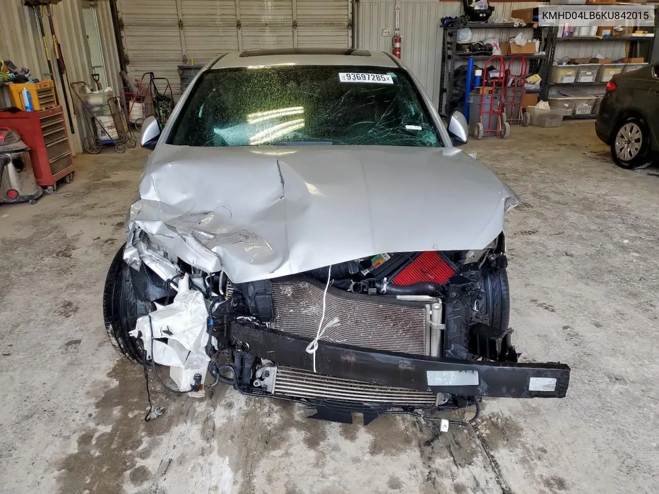KMHD04LB6KU842015 2019 Hyundai Elantra Sport