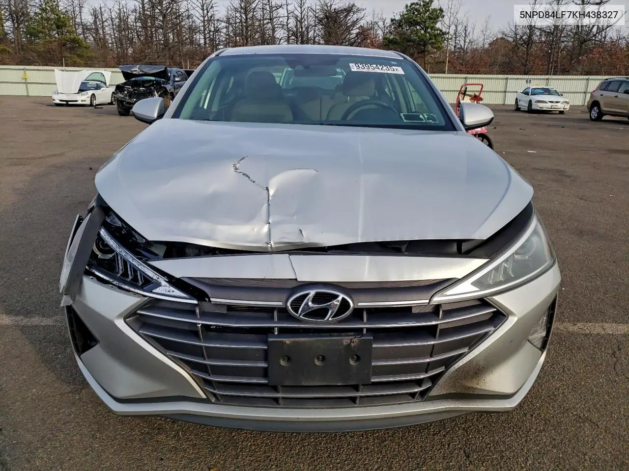 5NPD84LF7KH438327 2019 Hyundai Elantra Sel
