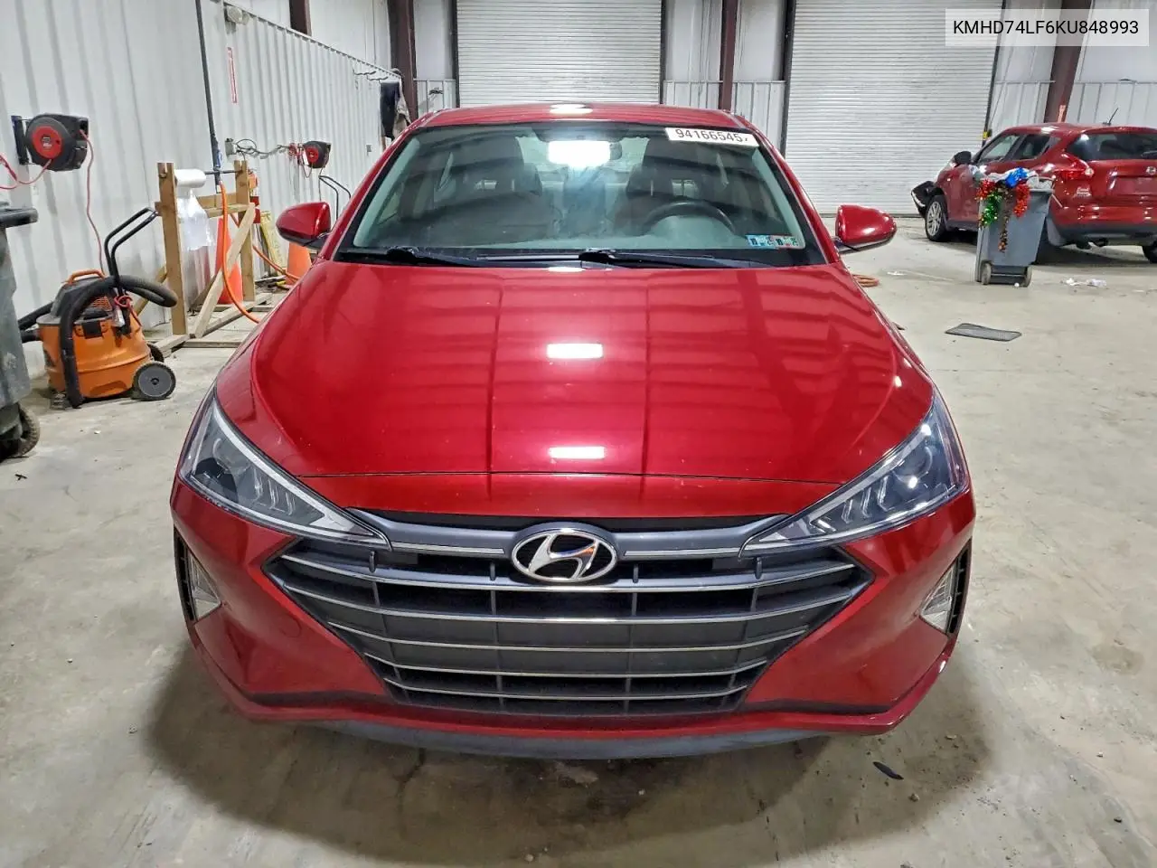 KMHD74LF6KU848993 2019 Hyundai Elantra Se