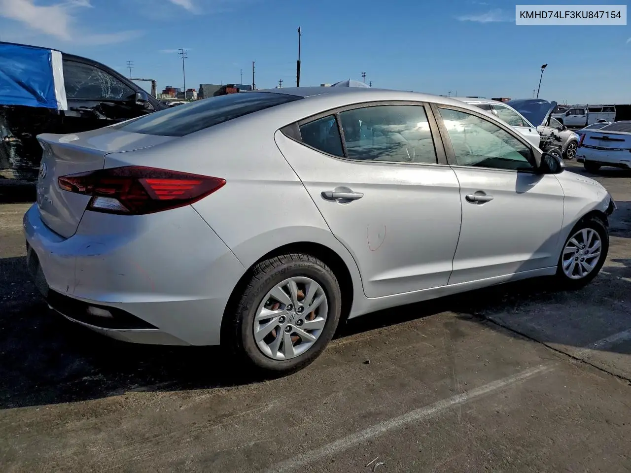 KMHD74LF3KU847154 2019 Hyundai Elantra Se