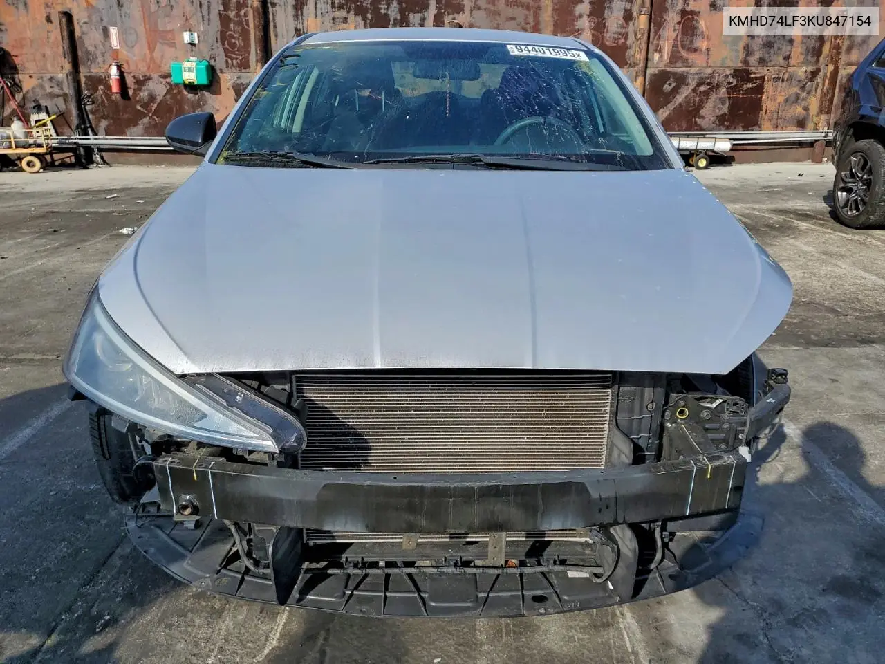 KMHD74LF3KU847154 2019 Hyundai Elantra Se