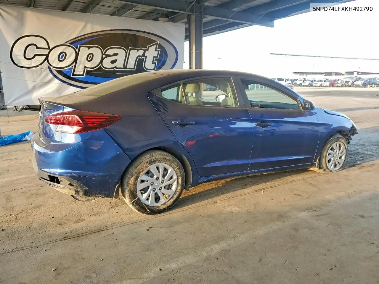 5NPD74LFXKH492790 2019 Hyundai Elantra Se