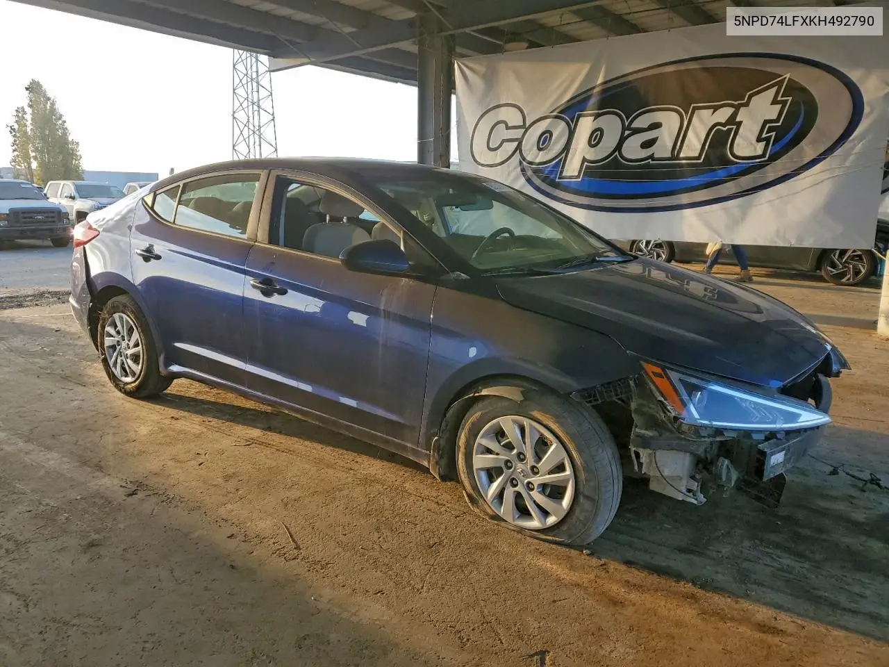 5NPD74LFXKH492790 2019 Hyundai Elantra Se