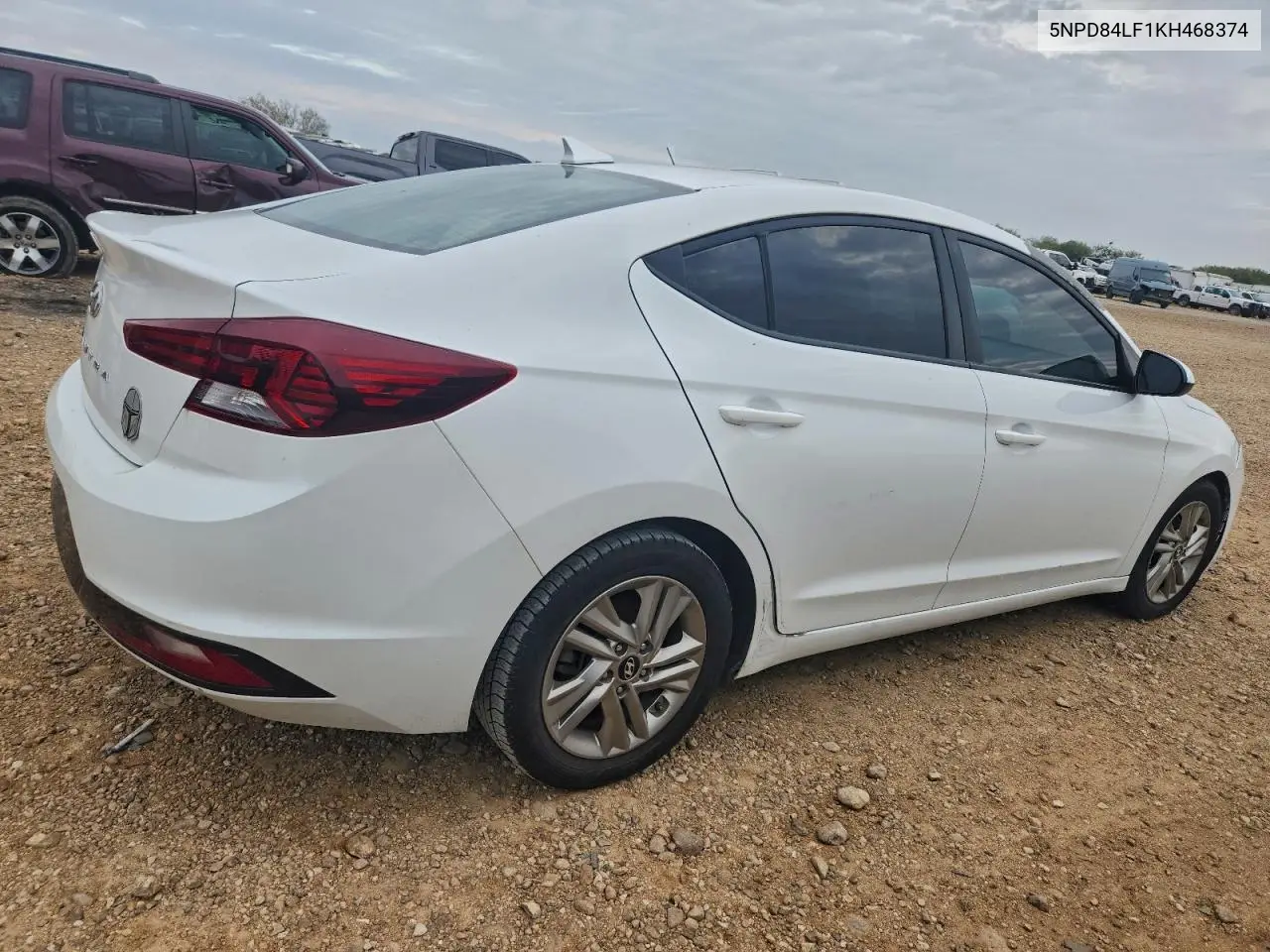 5NPD84LF1KH468374 2019 Hyundai Elantra Sel