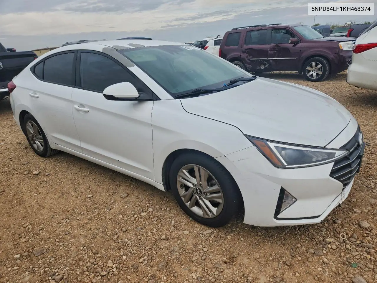 5NPD84LF1KH468374 2019 Hyundai Elantra Sel