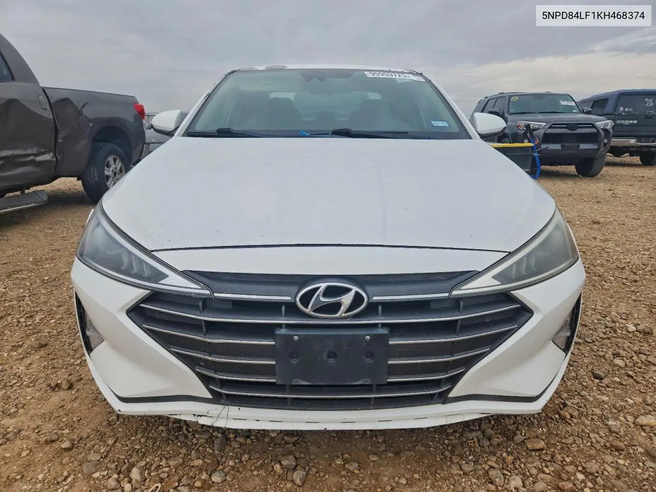 5NPD84LF1KH468374 2019 Hyundai Elantra Sel