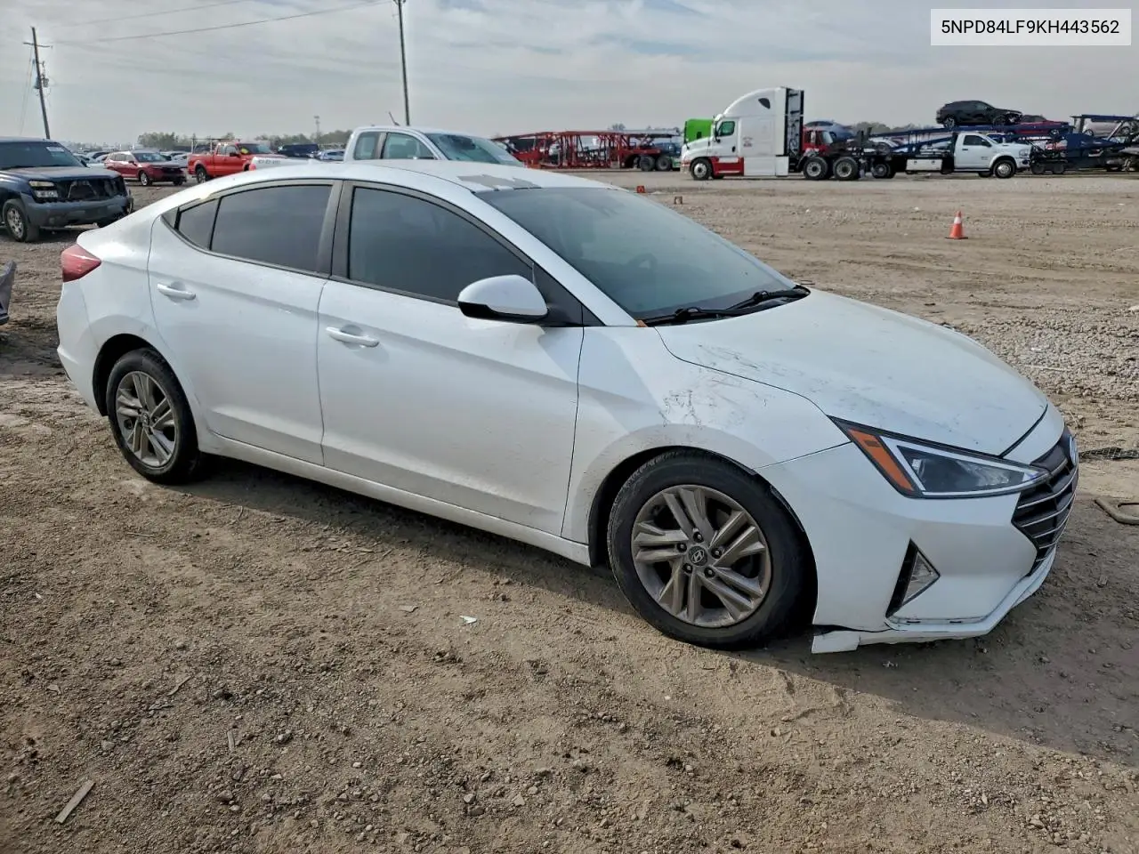 5NPD84LF9KH443562 2019 Hyundai Elantra Sel