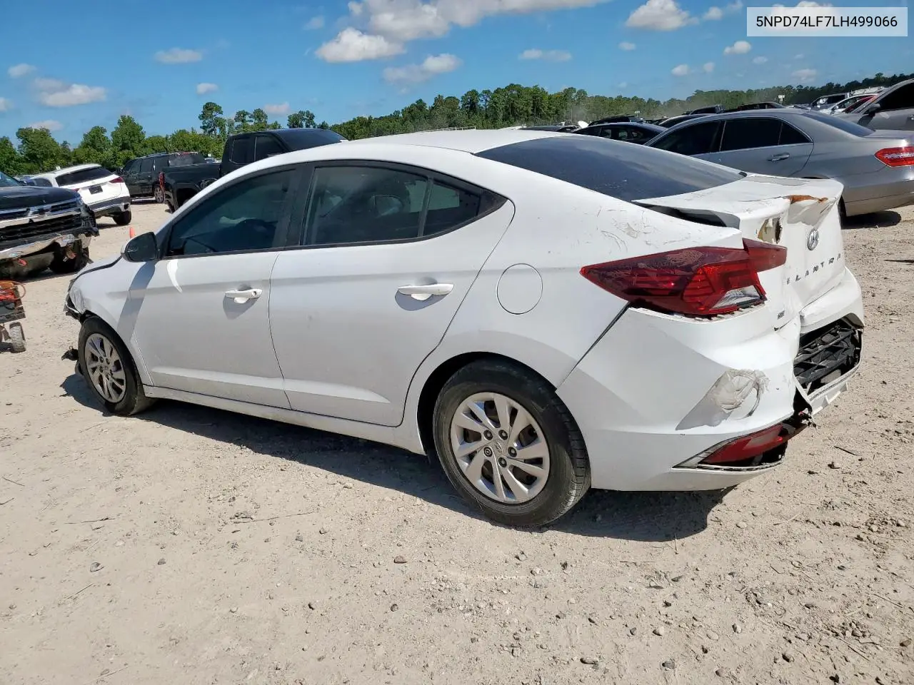 5NPD74LF7LH499066 2020 Hyundai Elantra Se