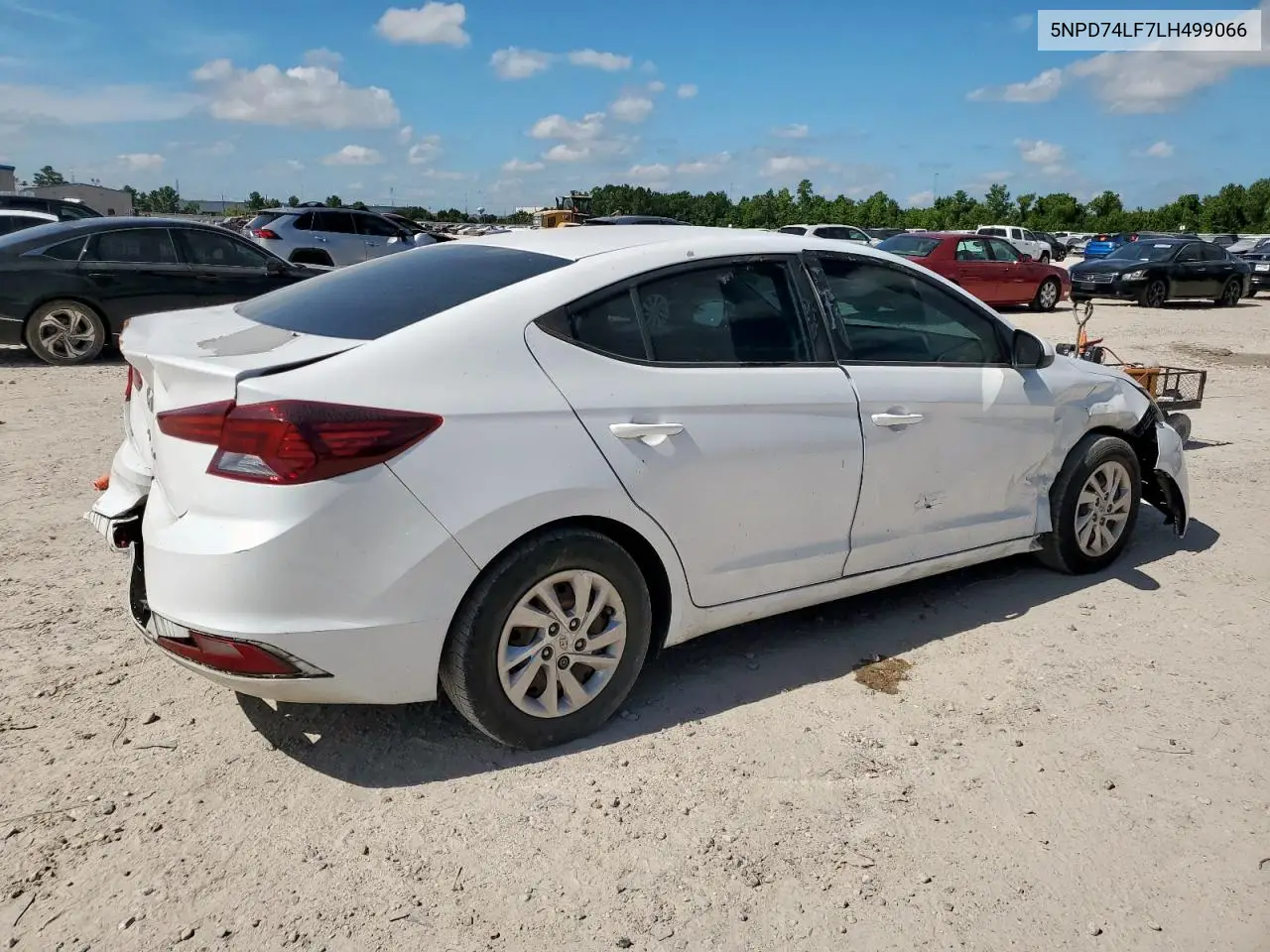5NPD74LF7LH499066 2020 Hyundai Elantra Se