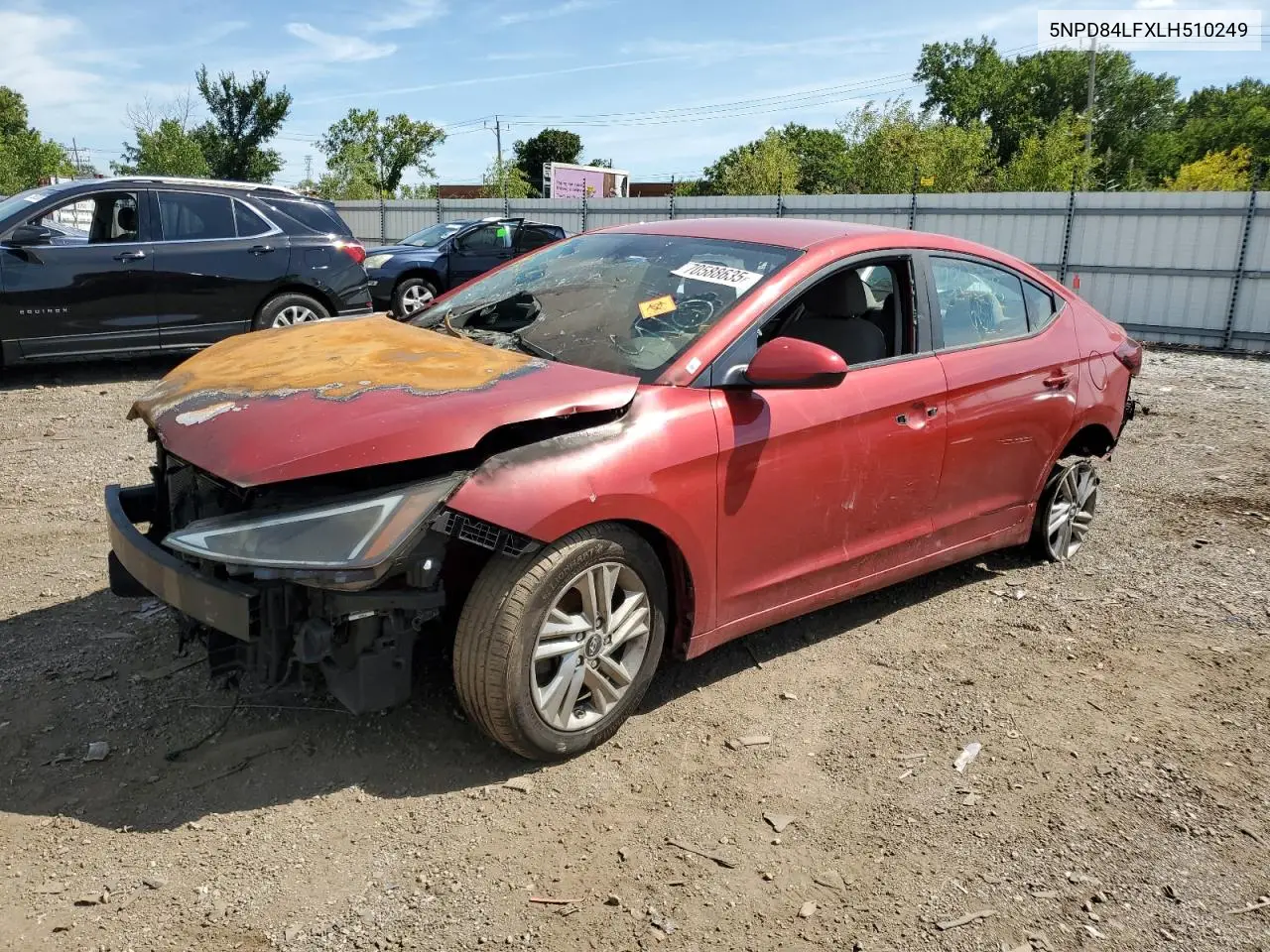 5NPD84LFXLH510249 2020 Hyundai Elantra Sel